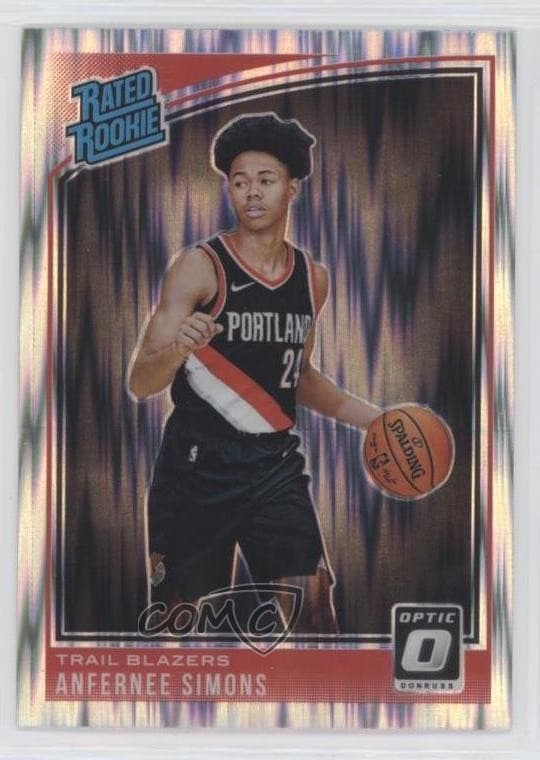 Anfernee Simons trading card