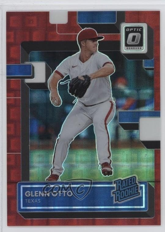 Glenn Otto trading card