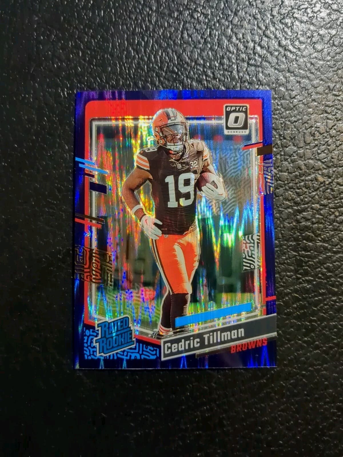 Cedric Tillman trading card