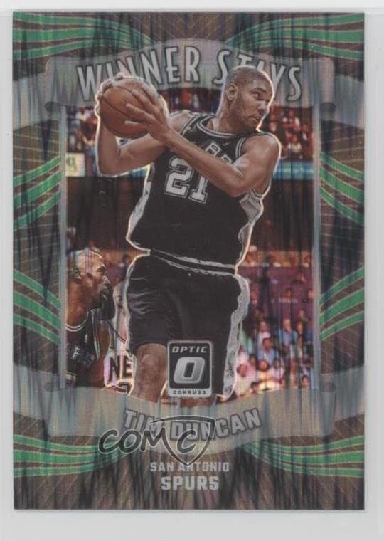 Tim Duncan trading card
