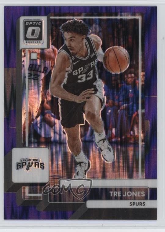 Tre Jones 2022 panini Donruss Optic