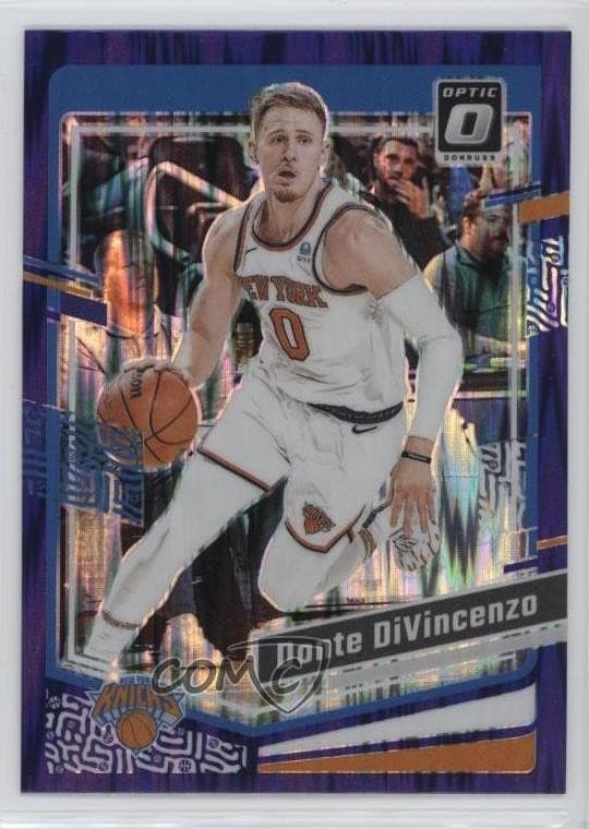 Donte DiVincenzo 2023 panini Donruss Optic
