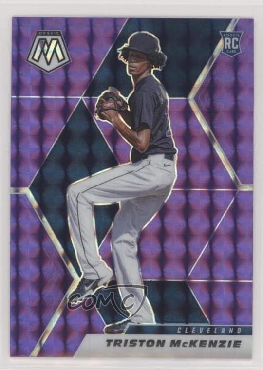 Triston McKenzie trading card
