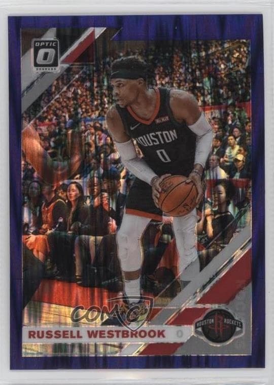 Russell Westbrook 2019 panini Donruss Optic