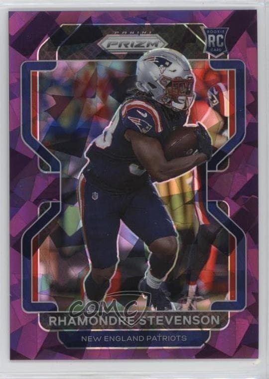 Rhamondre Stevenson trading card