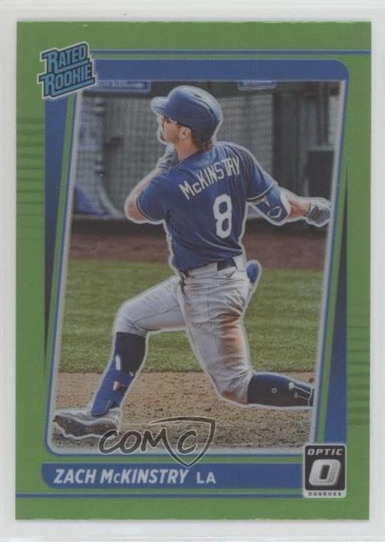 Zach McKinstry 2021 panini Donruss Optic