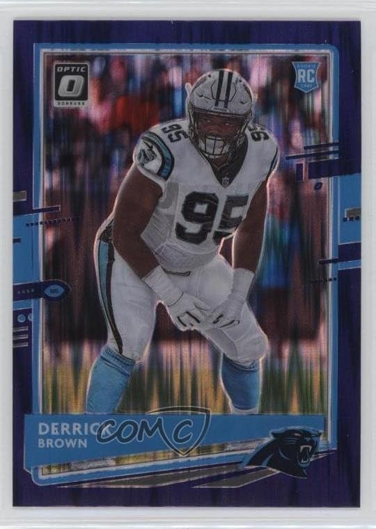 Derrick Brown trading card