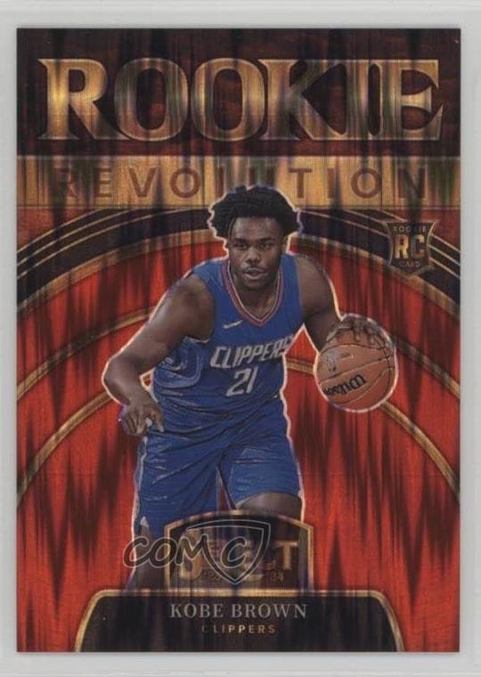 Kobe Brown trading card