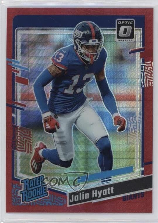 Jalin Hyatt trading card