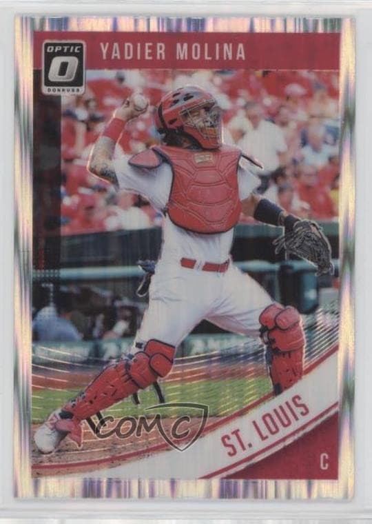Yadier Molina 2018 panini Donruss Optic