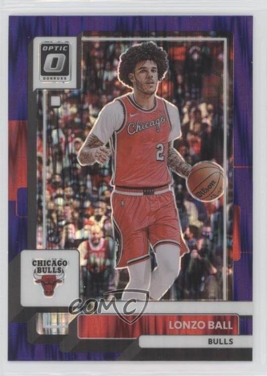 Lonzo Ball 2022 panini Donruss Optic