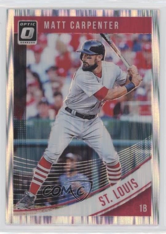 Matt Carpenter 2018 panini Donruss Optic