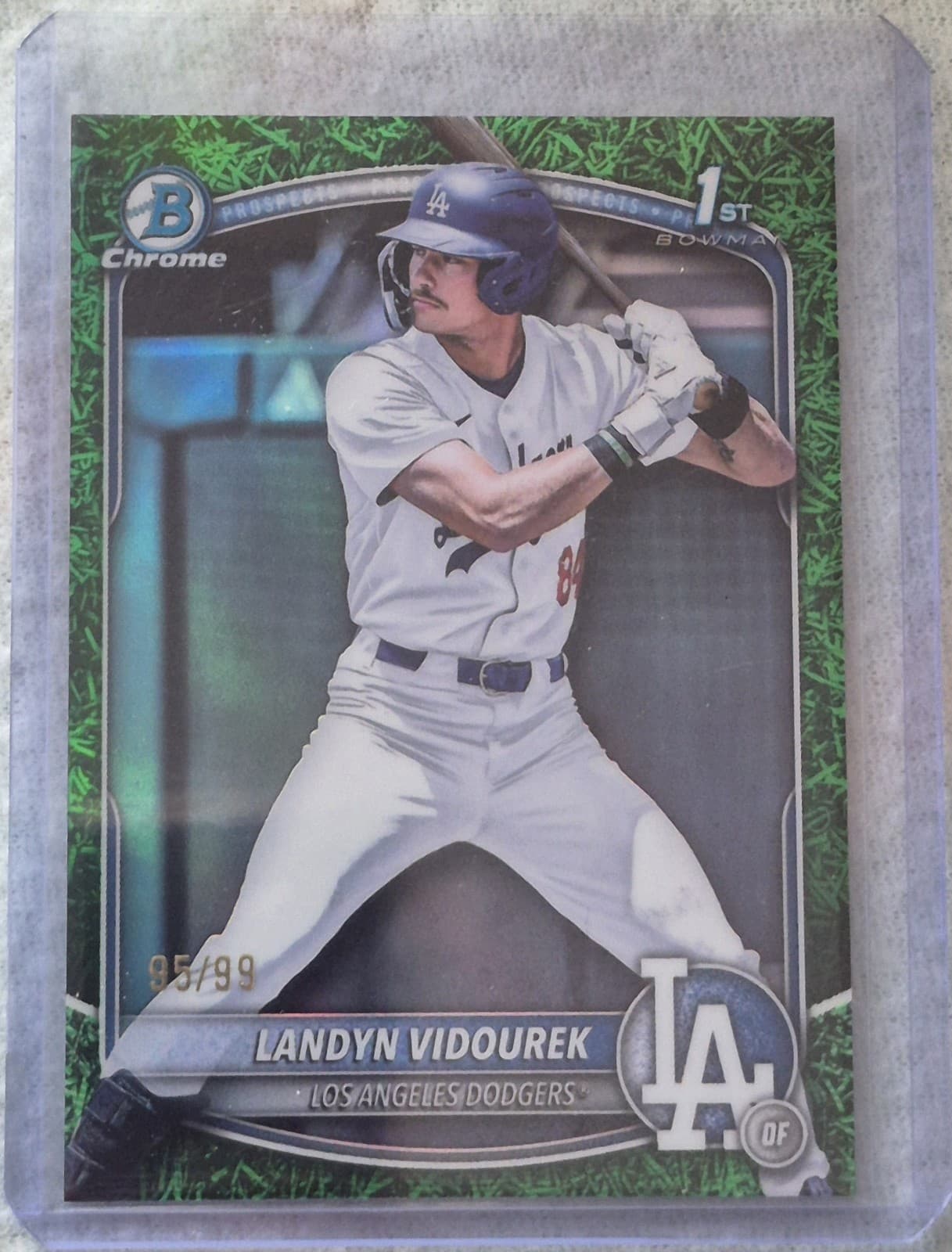 Landyn Vidourek trading card