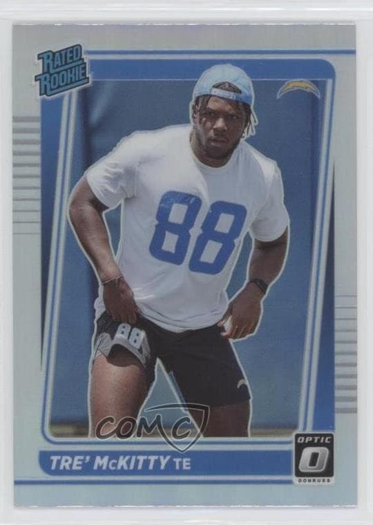 Tre' McKitty trading card