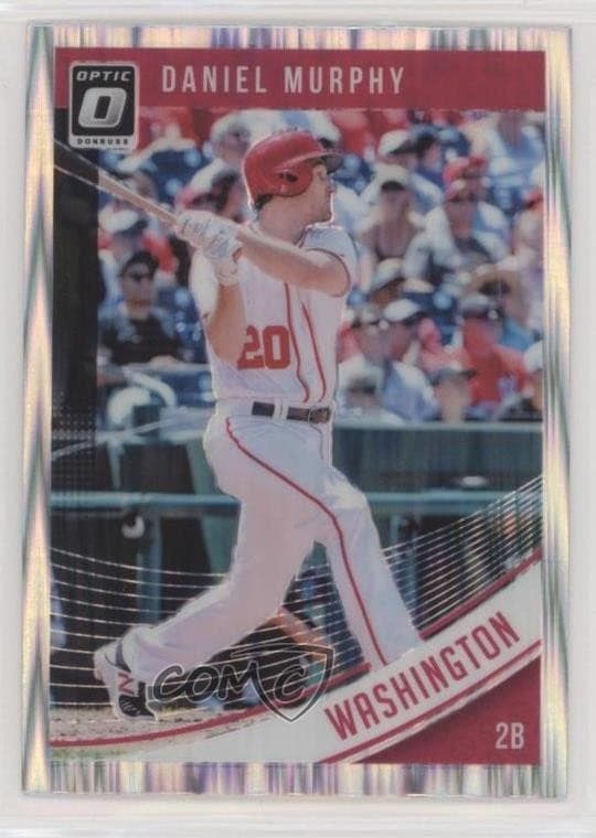 Daniel Murphy 2018 panini Donruss Optic