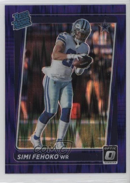 Simi Fehoko trading card