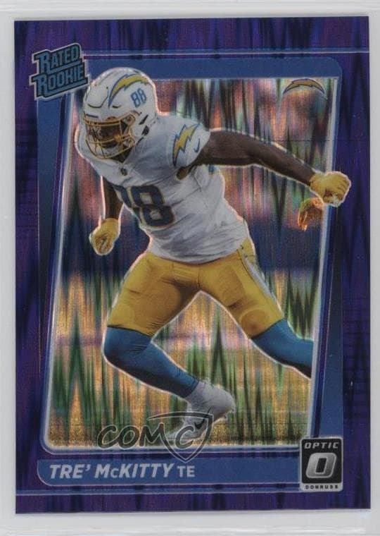 Tre' McKitty trading card