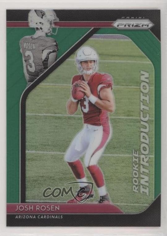 Josh Rosen trading card