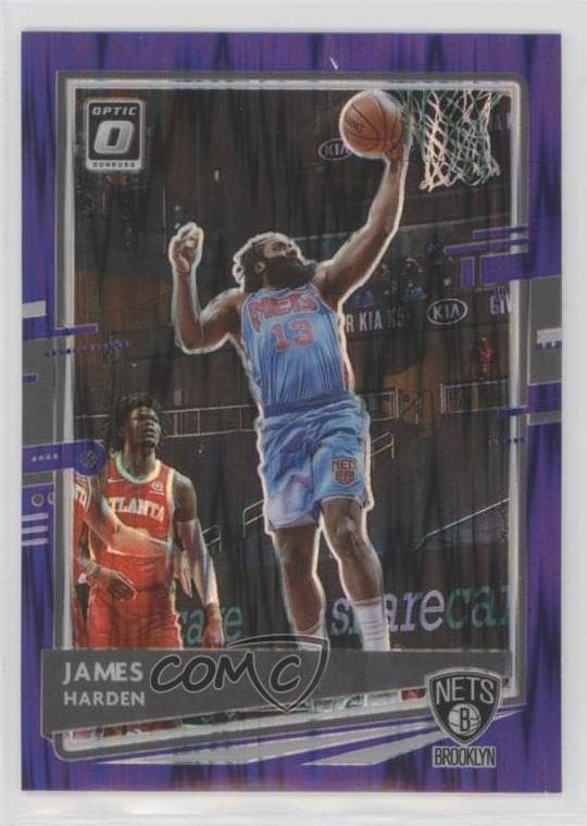 James Harden 2020 panini Donruss Optic