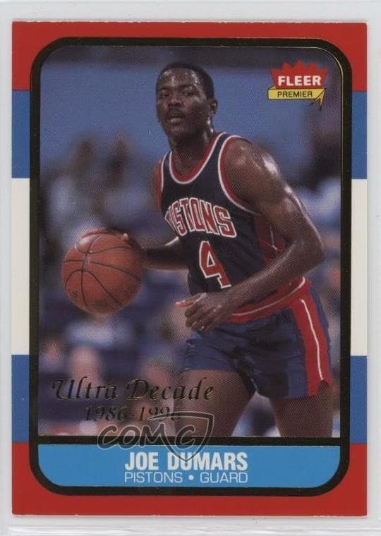 Joe Dumars trading card