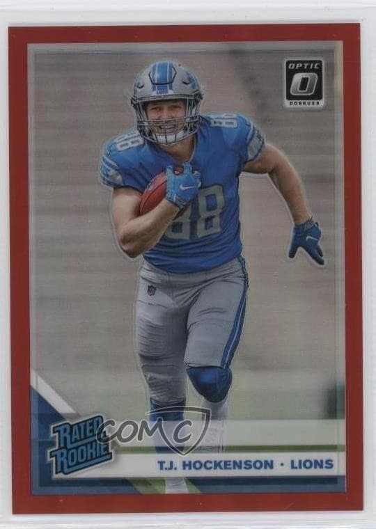 T.J. Hockenson 2020 panini Panini Plates & Patches