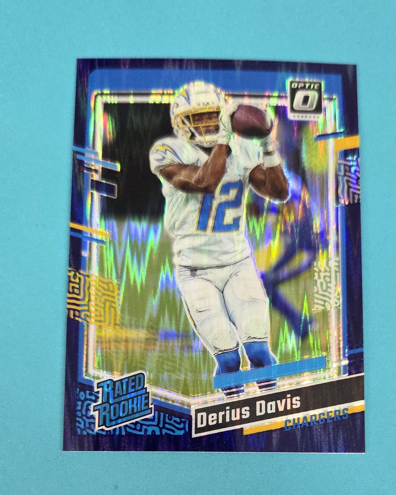 Derius Davis trading card