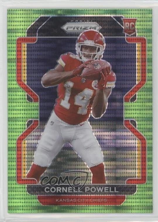 Cornell Powell trading card
