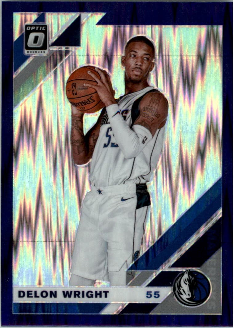 Delon Wright trading card