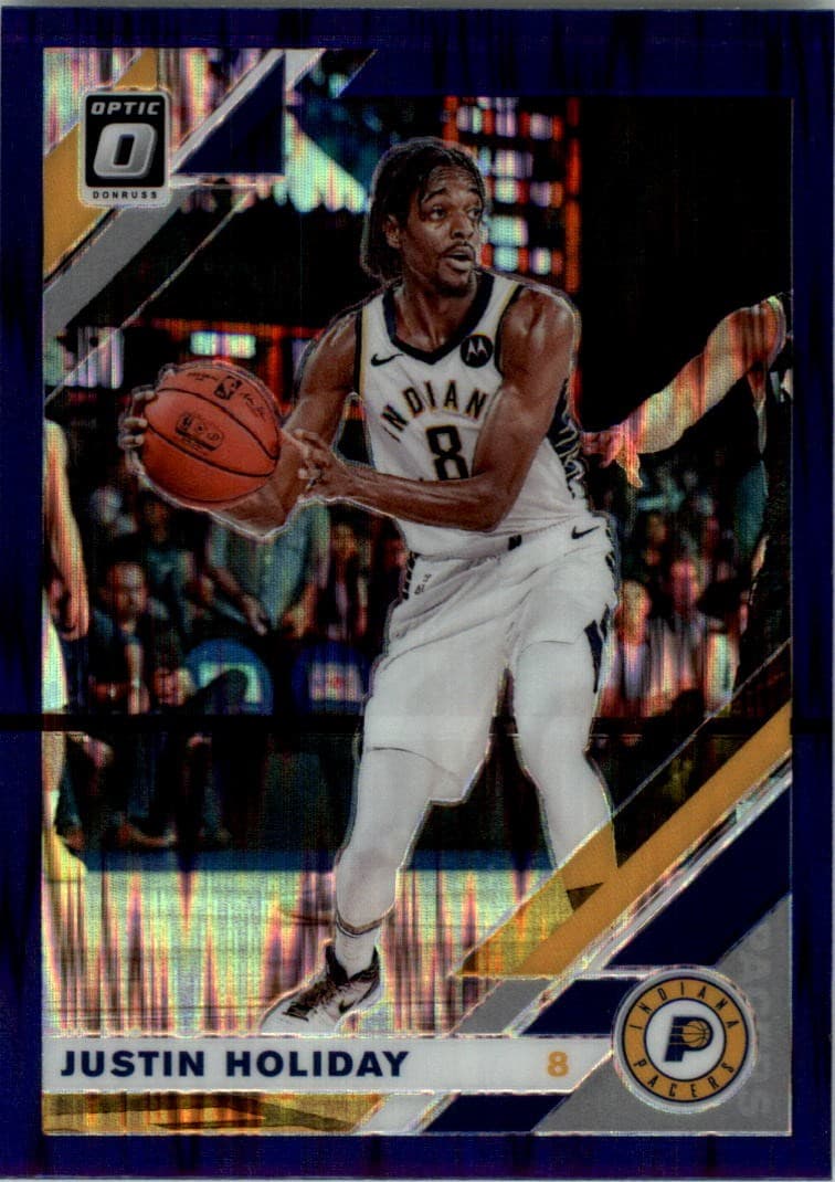Justin Holiday trading card