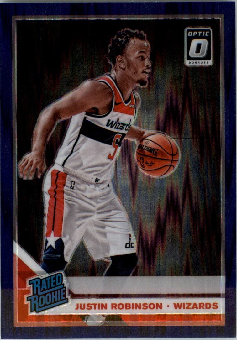 Justin Robinson trading card