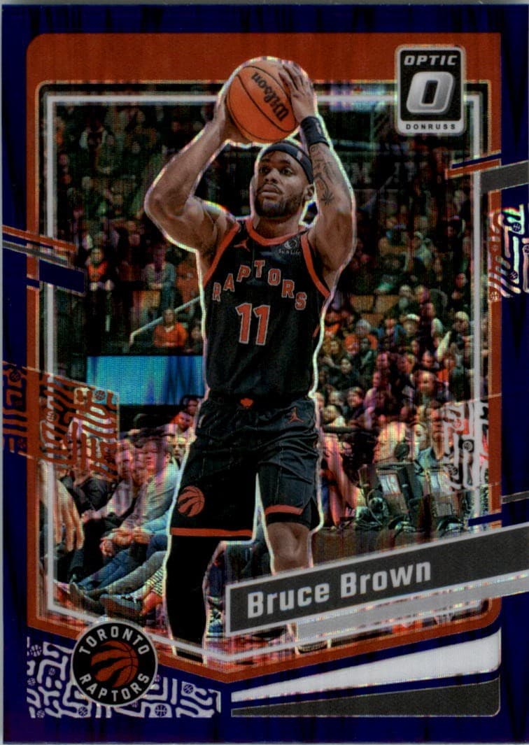 Bruce Brown 2023 panini Donruss Optic