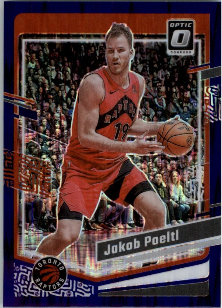 Jakob Poeltl 2023 panini Donruss Optic