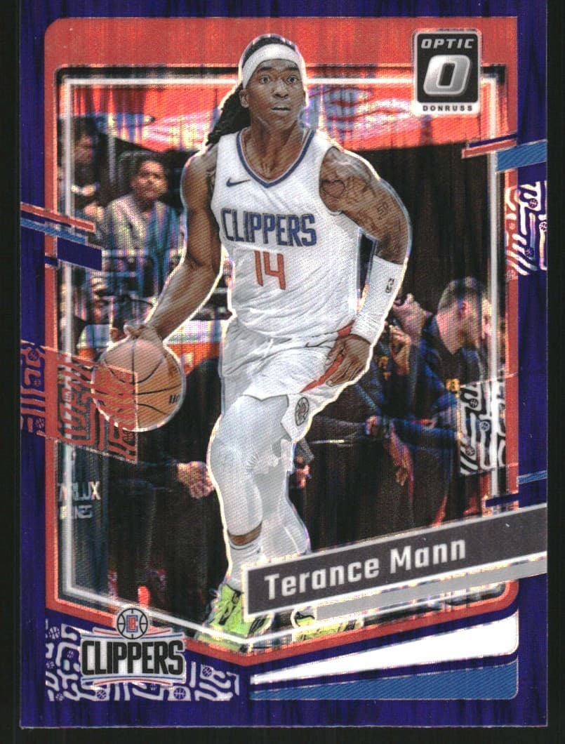 Terance Mann 2023 panini Donruss Optic
