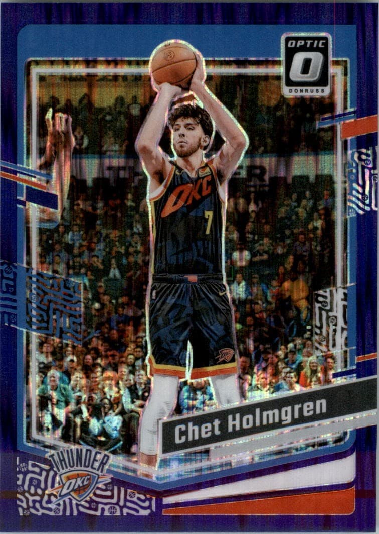 Chet Holmgren 2023 panini Donruss Optic