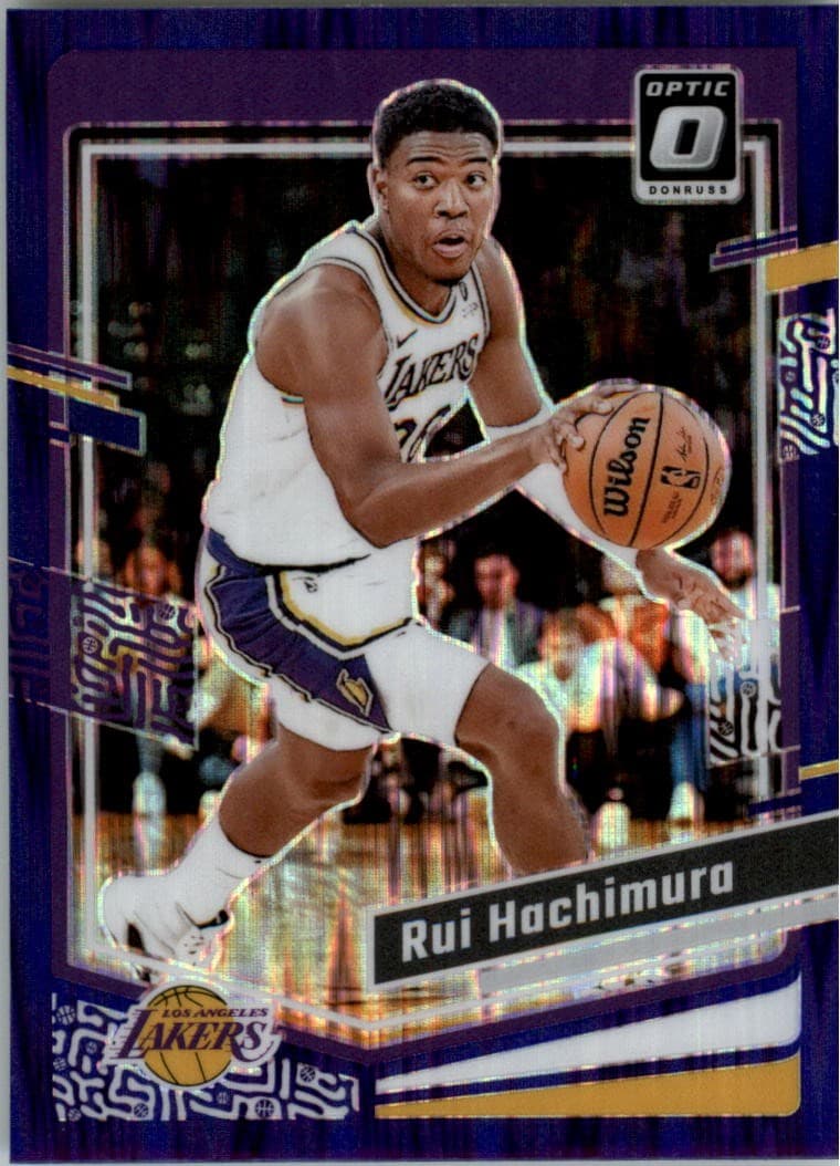 Rui Hachimura 2023 panini Donruss Optic