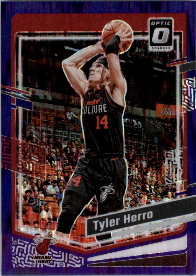 Tyler Herro 2023 panini Donruss Optic