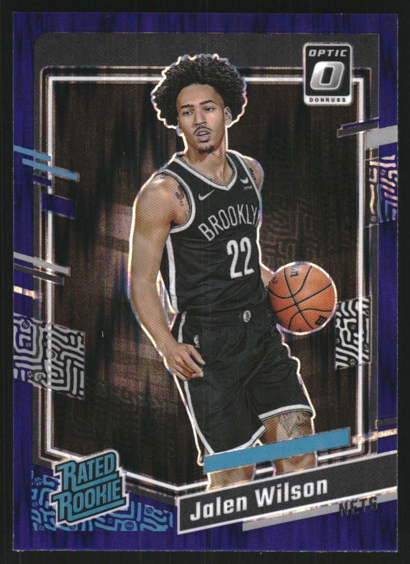 Jalen Wilson trading card