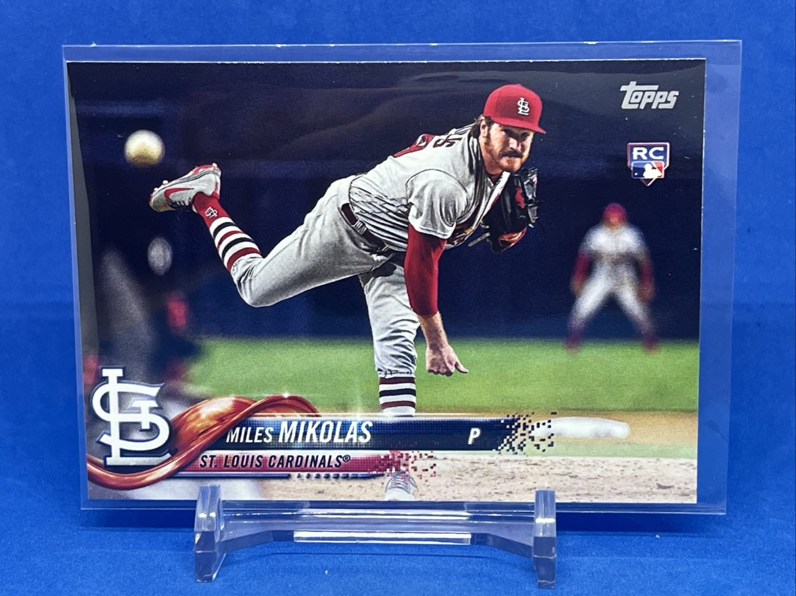 Miles Mikolas trading card