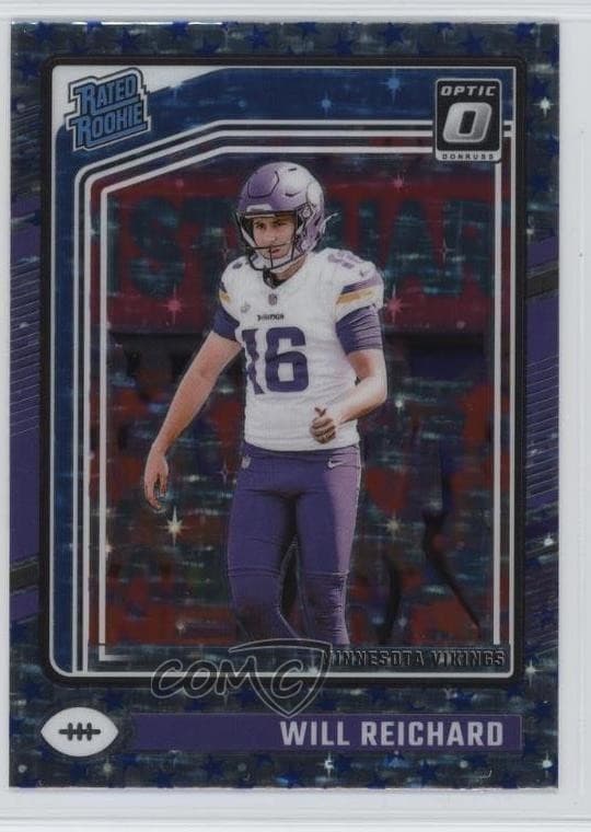 Will Reichard trading card