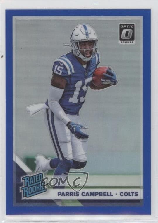 Parris Campbell trading card