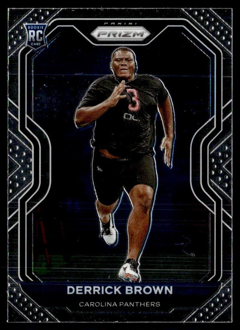 Derrick Brown trading card