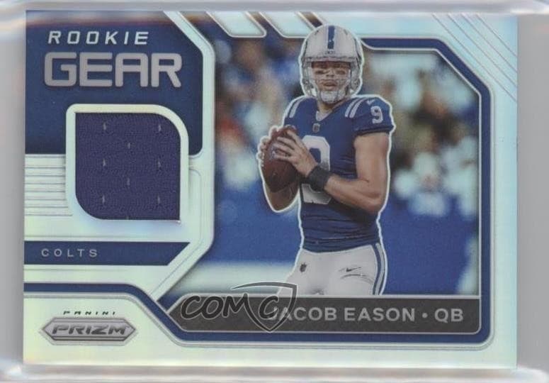 Jacob Eason 2020 panini Panini Plates & Patches