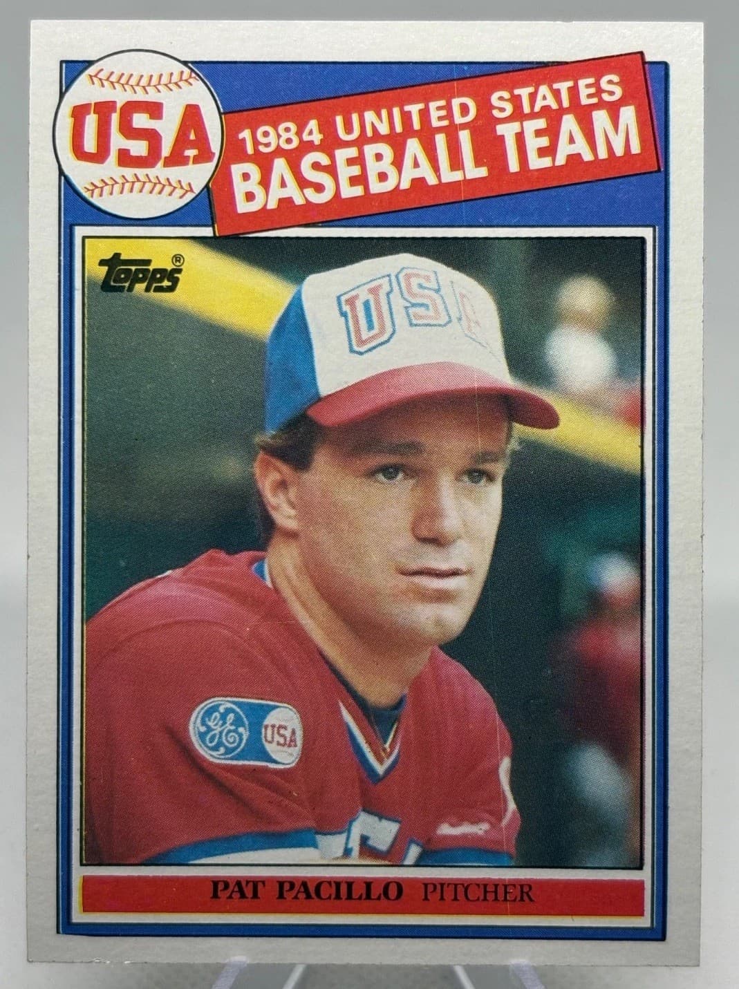 Pat Pacillo trading card