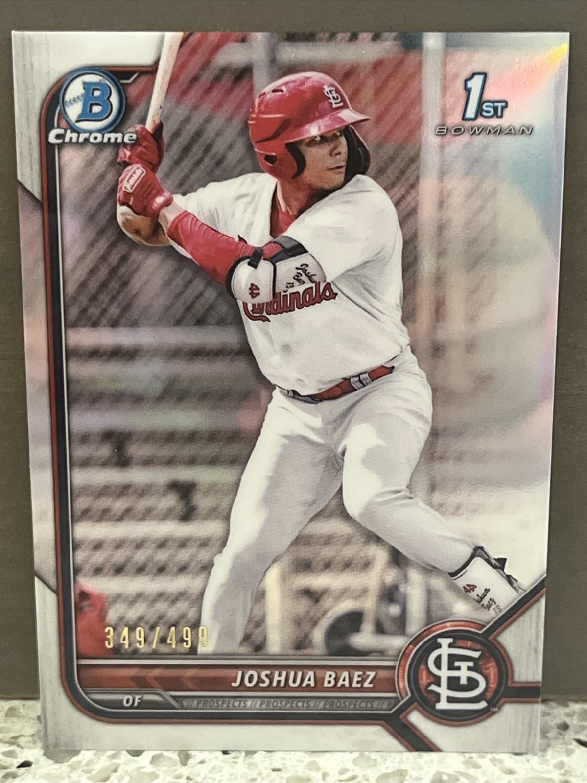 Joshua Baez trading card