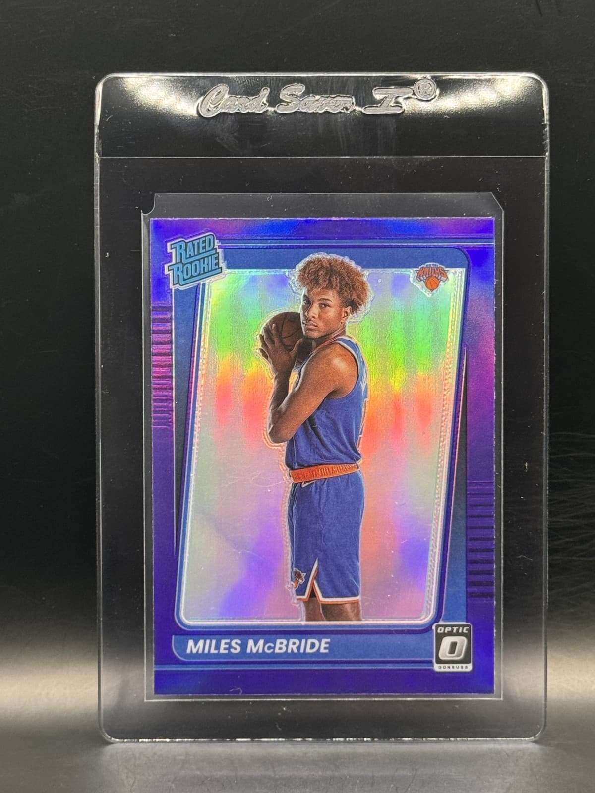 Miles McBride trading card