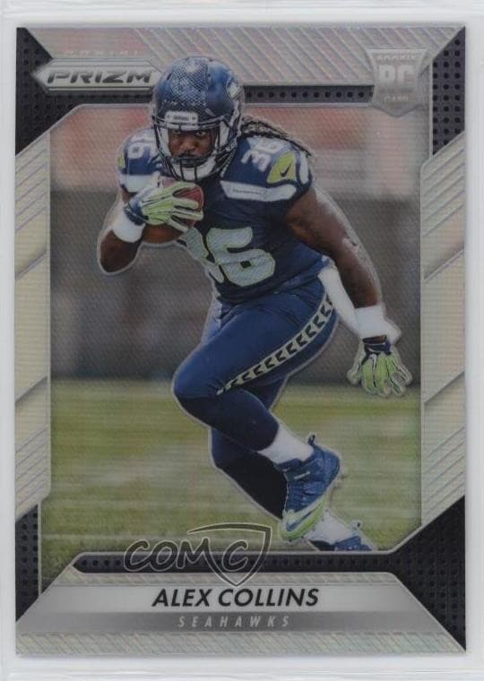 Alex Collins trading card