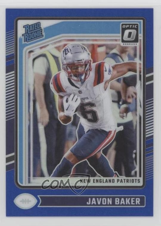 Javon Baker 2024 panini Donruss Optic