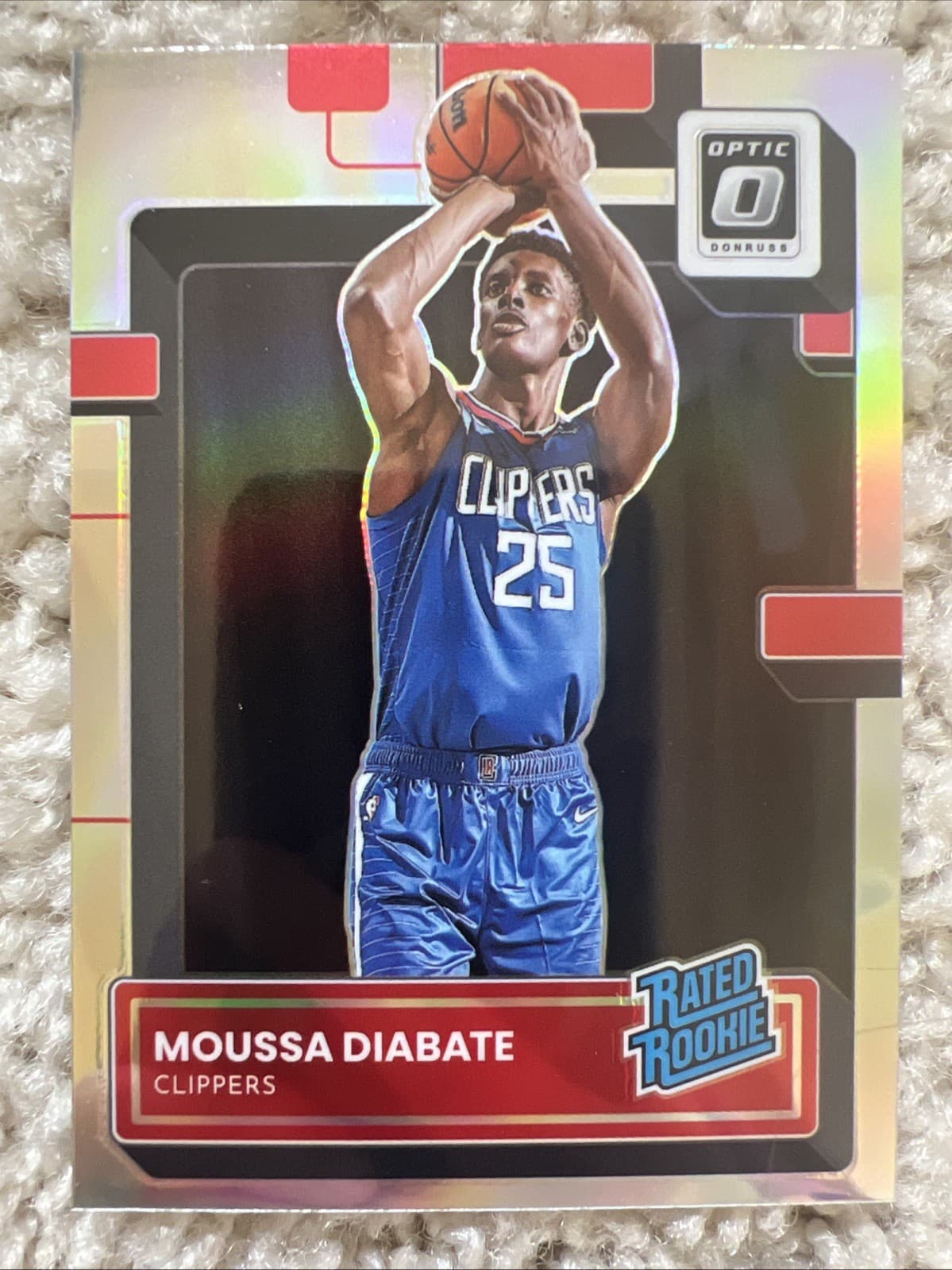 Moussa Diabate trading card