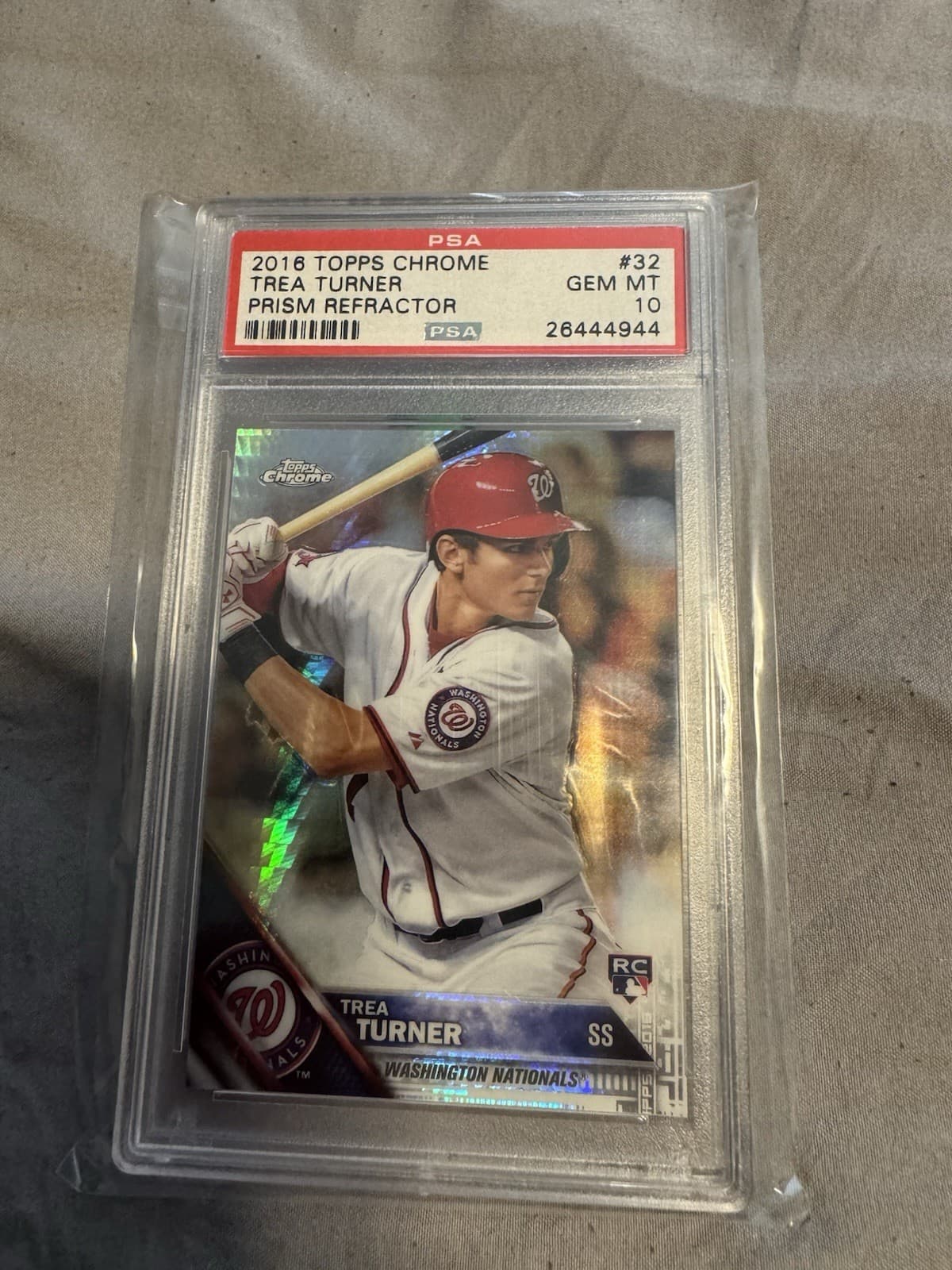 Trea Turner 2016 topps