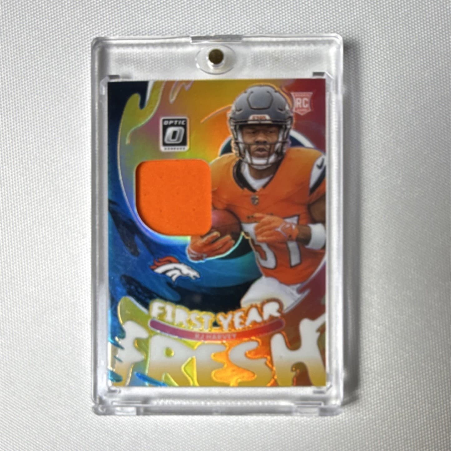 RJ Harvey 2025 panini Donruss Optic